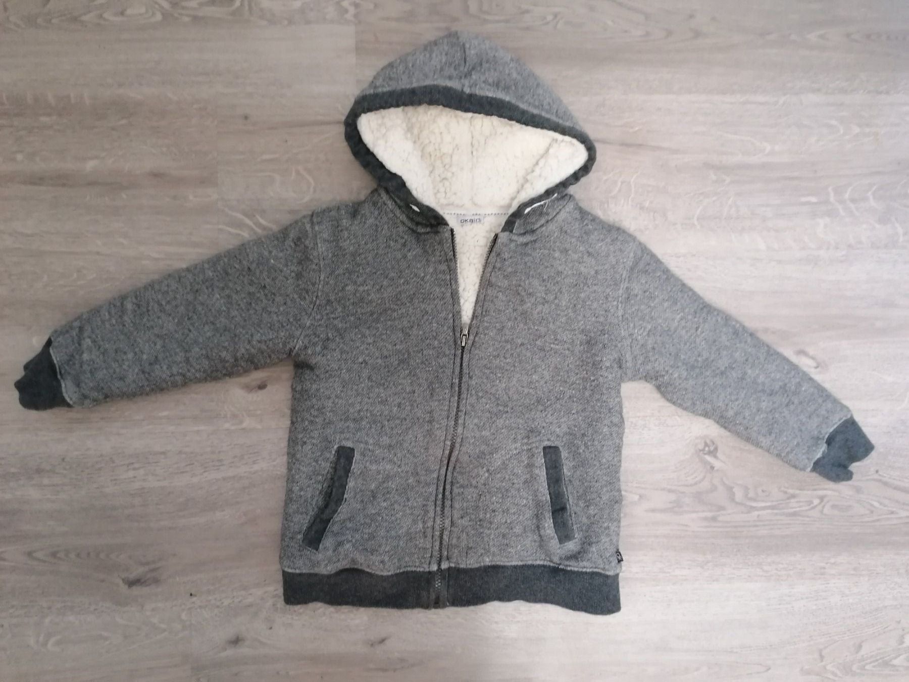 Jacken & Mäntel: Gefütterter Hoody Gr. 128 – Gebraucht aus Thalwil von myandine