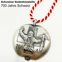 Schweizer Gedenkmedaille 700 Jahre Schweiz 1991 Wilhelm Tell