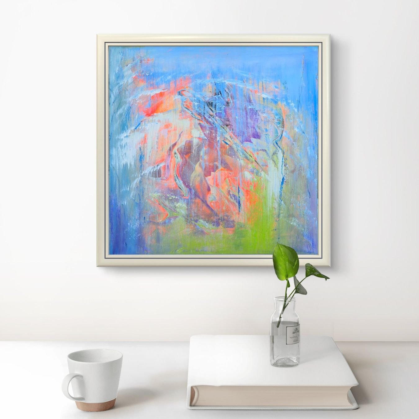 Dipinti: Originalegemälde auf Leinwand 50x50 cm, Unikat!!! – Nuovo e nell'imballaggio originale da Beinwil am See venduto da Superchance 4