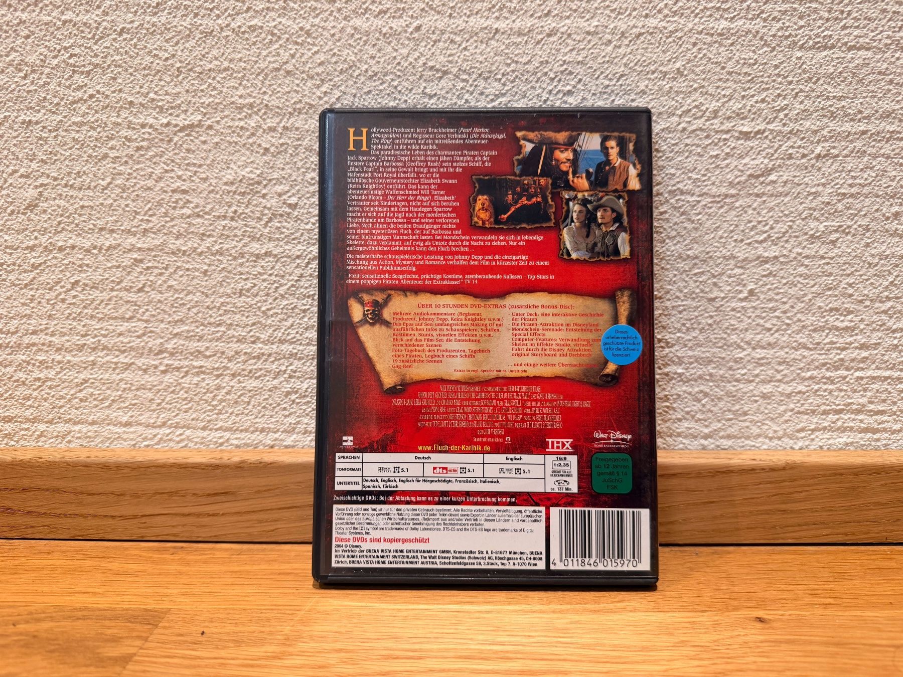 Tutti i DVDs: Fluch der Karibik (DVD) – Usato da Reinach BL venduto da Graphix 1