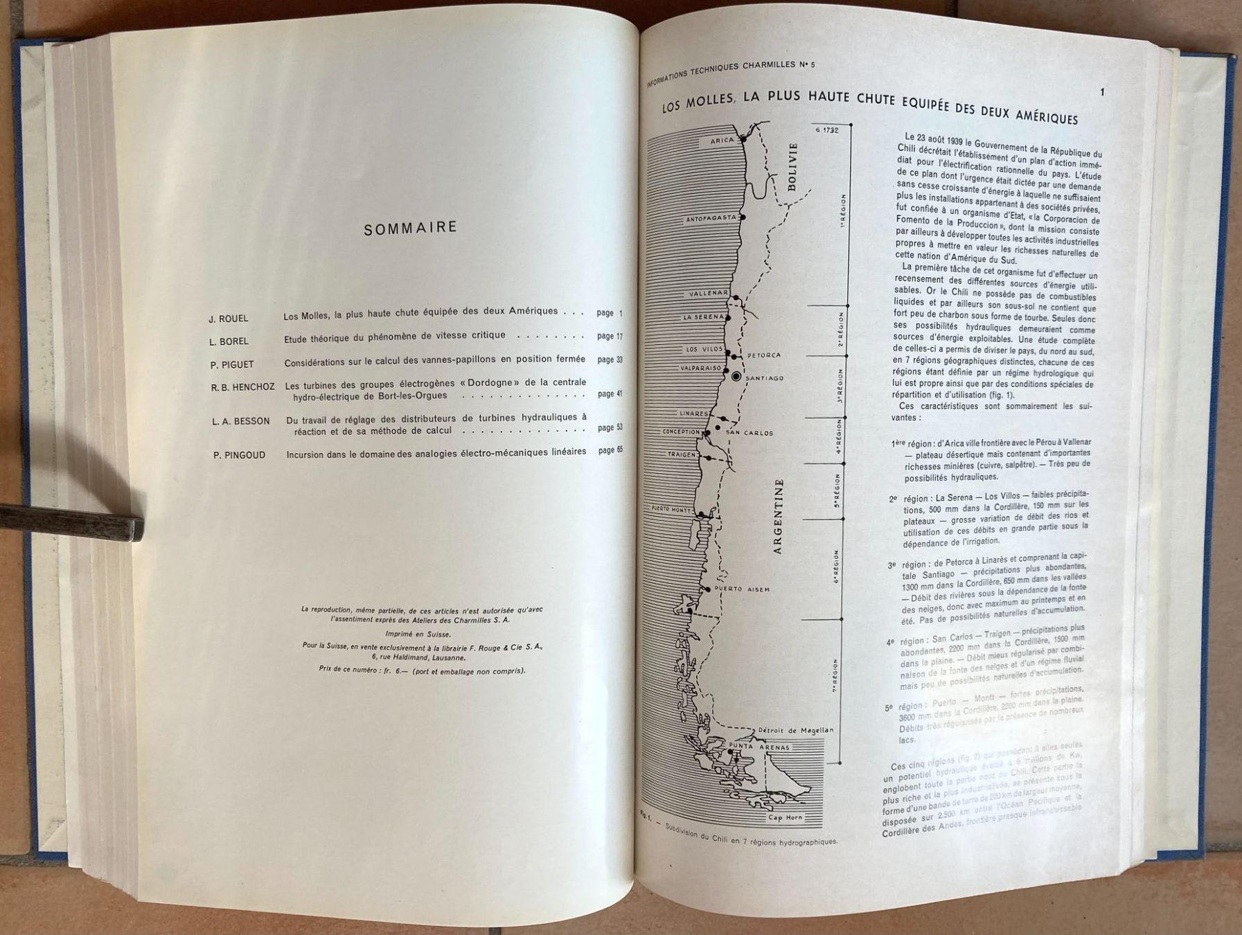 Riviste & Magazine: Charmilles- Recueil de 6 Bulletins Informations Techniques – Usato da Versoix venduto da HELVETICA_1 5