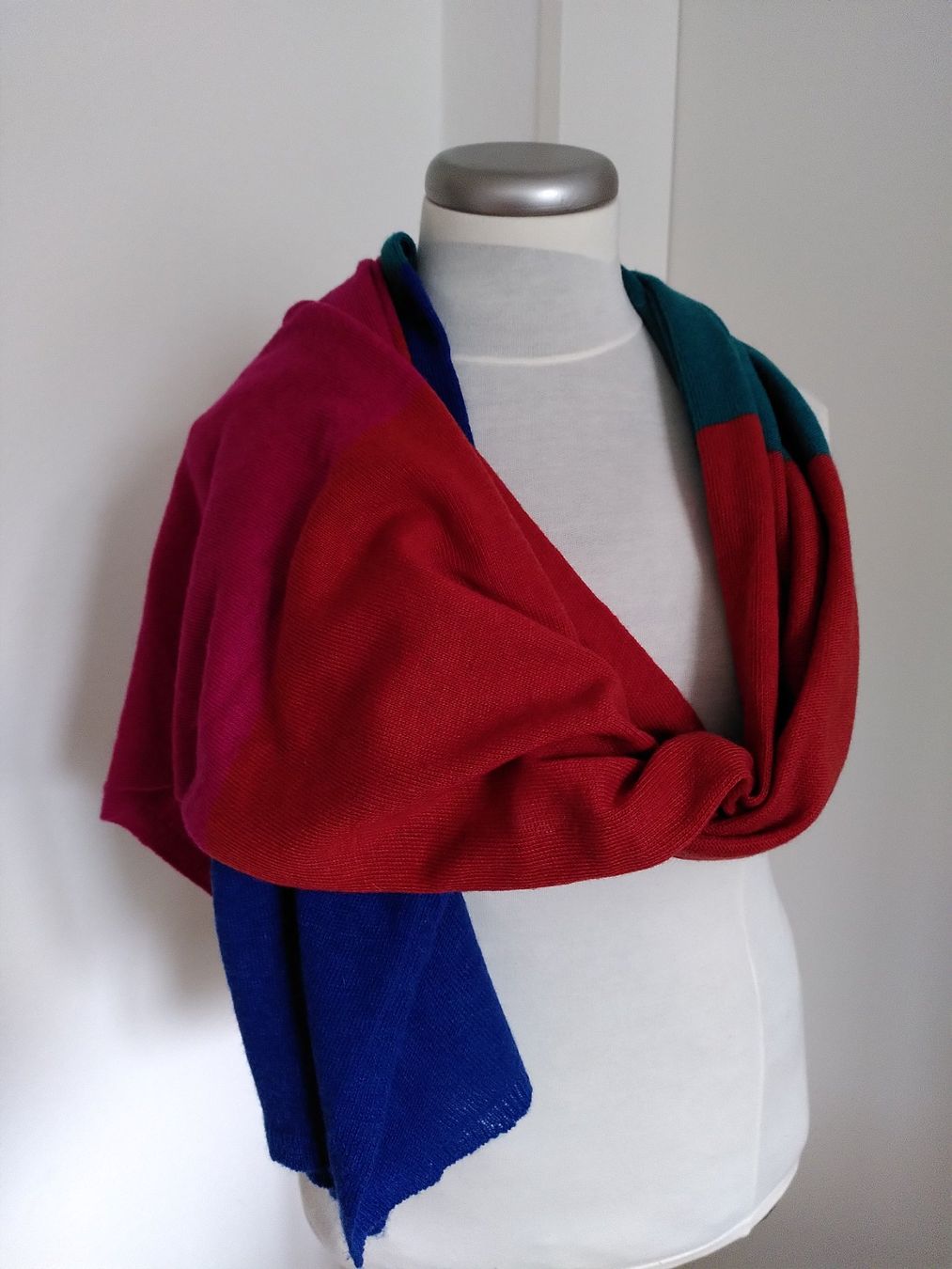 Foulard & Sciarpe: Vierfarbiger Schal  (Colorblock) – Usato da Zürich venduto da van_5xbk 1