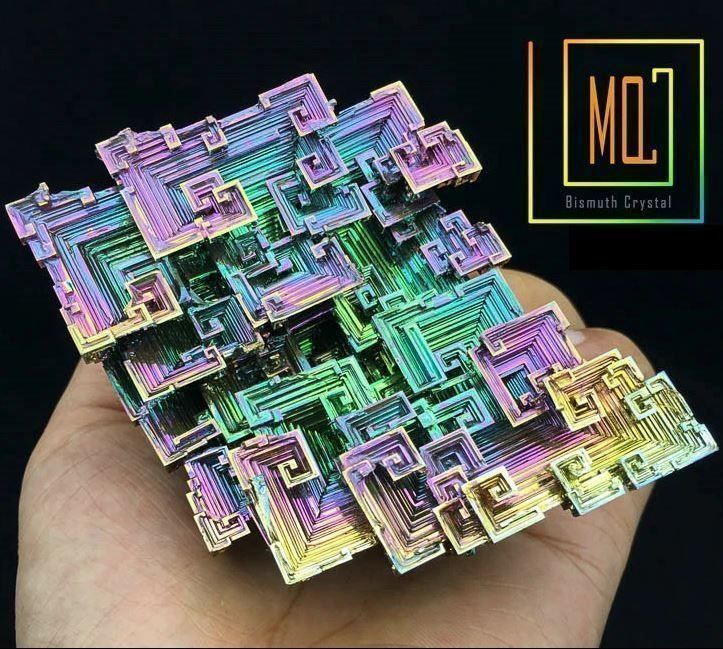Mineralien & Heilsteine: Wismut Kristall 200g Element Bi – Neu (gemäss Beschreibung) aus Chur von P0WER 1