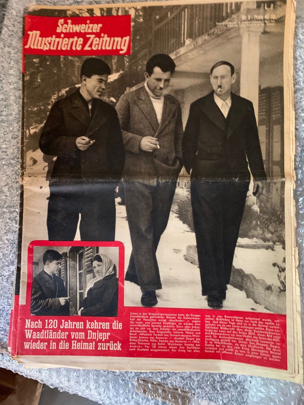 Riviste & Magazine: Schweizer Illustrierte Zeitung 1944 – Usato da Malans GR venduto da Antikeobjekte