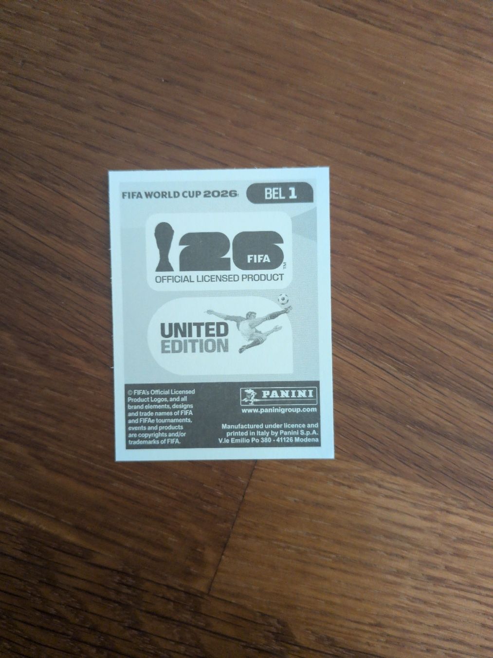 Panini Carte collezionabili: Panini Belgien 1 – Nuovo (secondo la descrizione) da Dittingen venduto da uke4243 1
