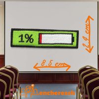 Patch - Badge FUN [Batterie 1%]