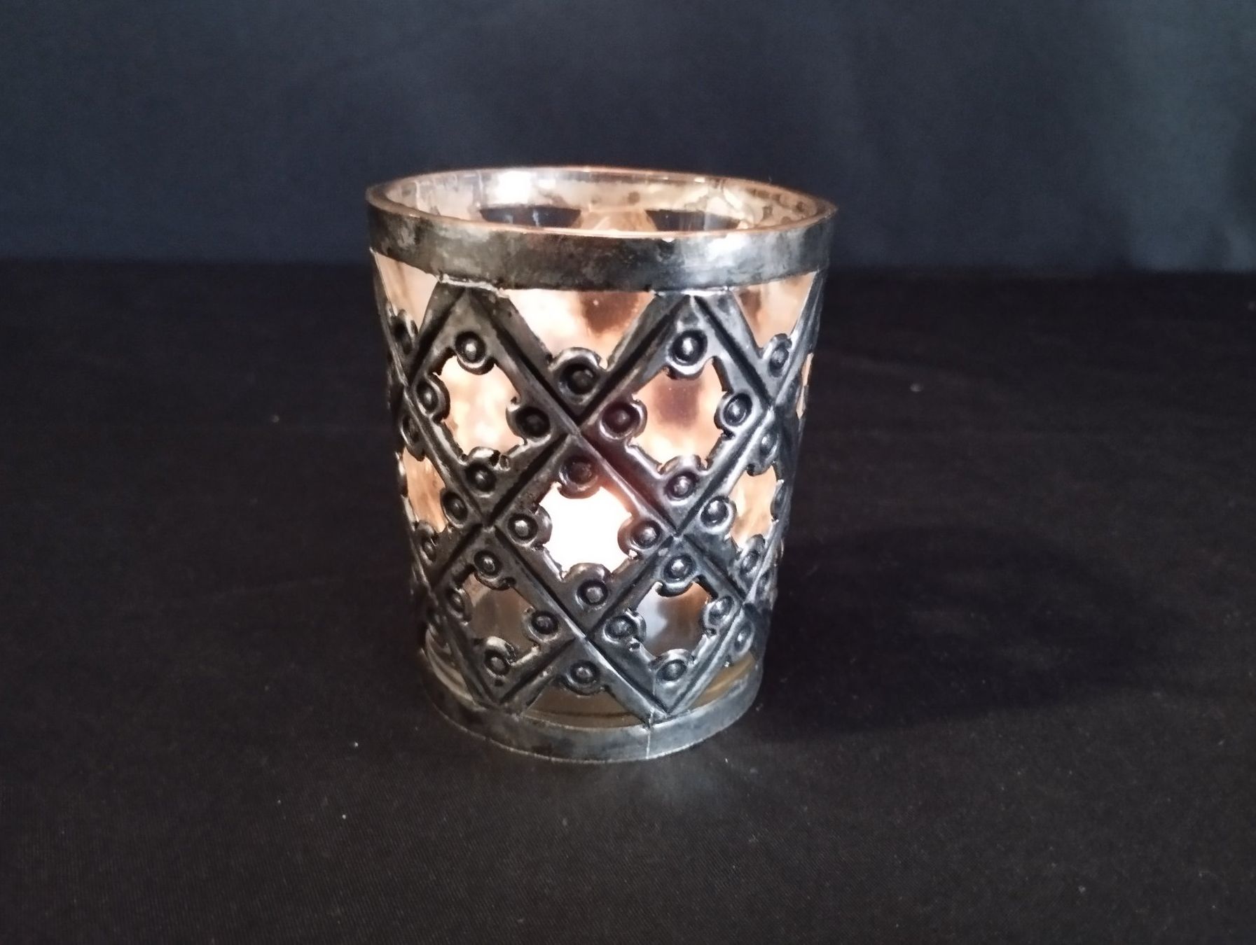Bougeoirs: Windlichthalter Glas/Metall 4 Stk. – D'occasion à Schübelbach par Restwert_Schubelbach