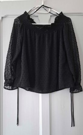 Blouse légère noire