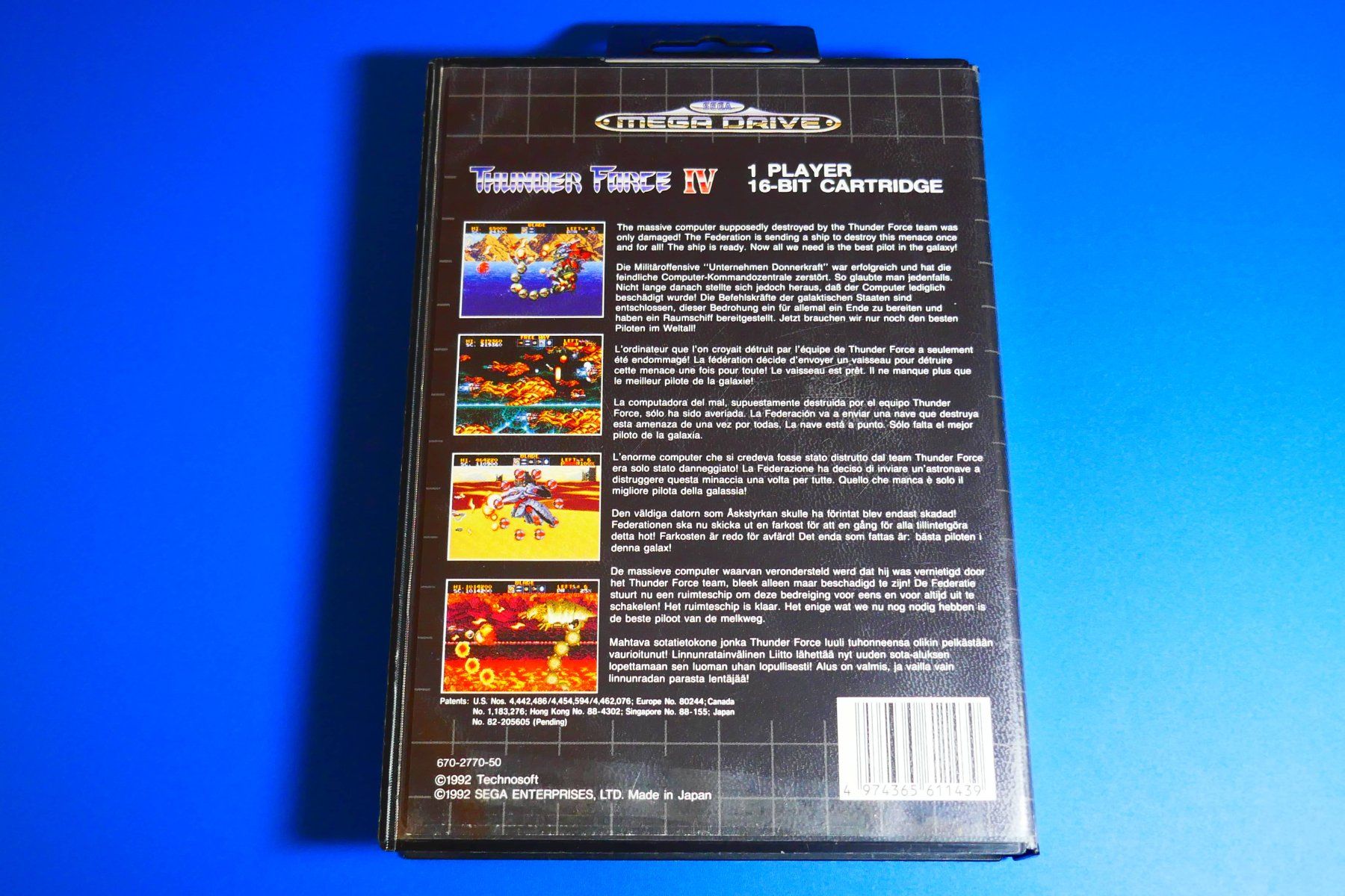 Sega Spiele: Thunder Force IV - Sega Mega Drive – Gebraucht aus Vuarrens von Espace-Retro 6