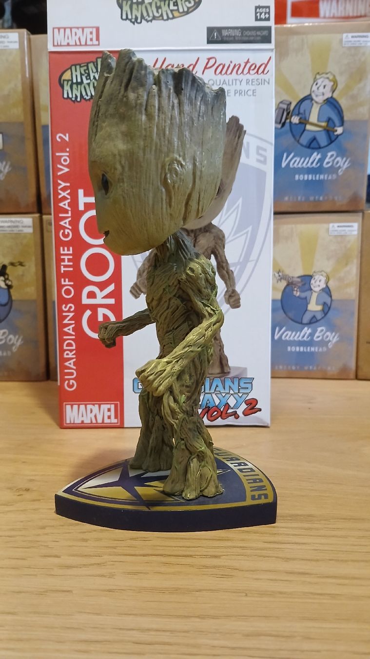 Marvel Statuette: Neca guardians of the galaxy 2 head knocker groot – Usato da Fribourg venduto da vin_k8mx 3