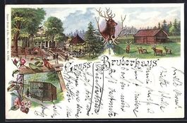 Litho Winterthur, Gasthof Bruderhaus mit