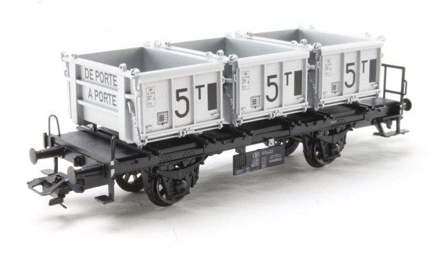 Märklin Modellini di ferrovie: Märklin 47877 SNCB Set - 5 Oldtimer-Güterwagen – Nuovo e nell'imballaggio originale da Derendingen venduto da Benfis 3