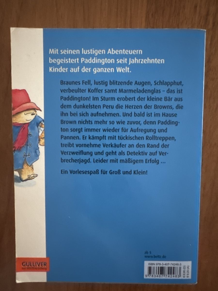 Bücher: Michael Bond Geschichten von Paddington – Gebraucht aus Hagendorn von KALU27 1