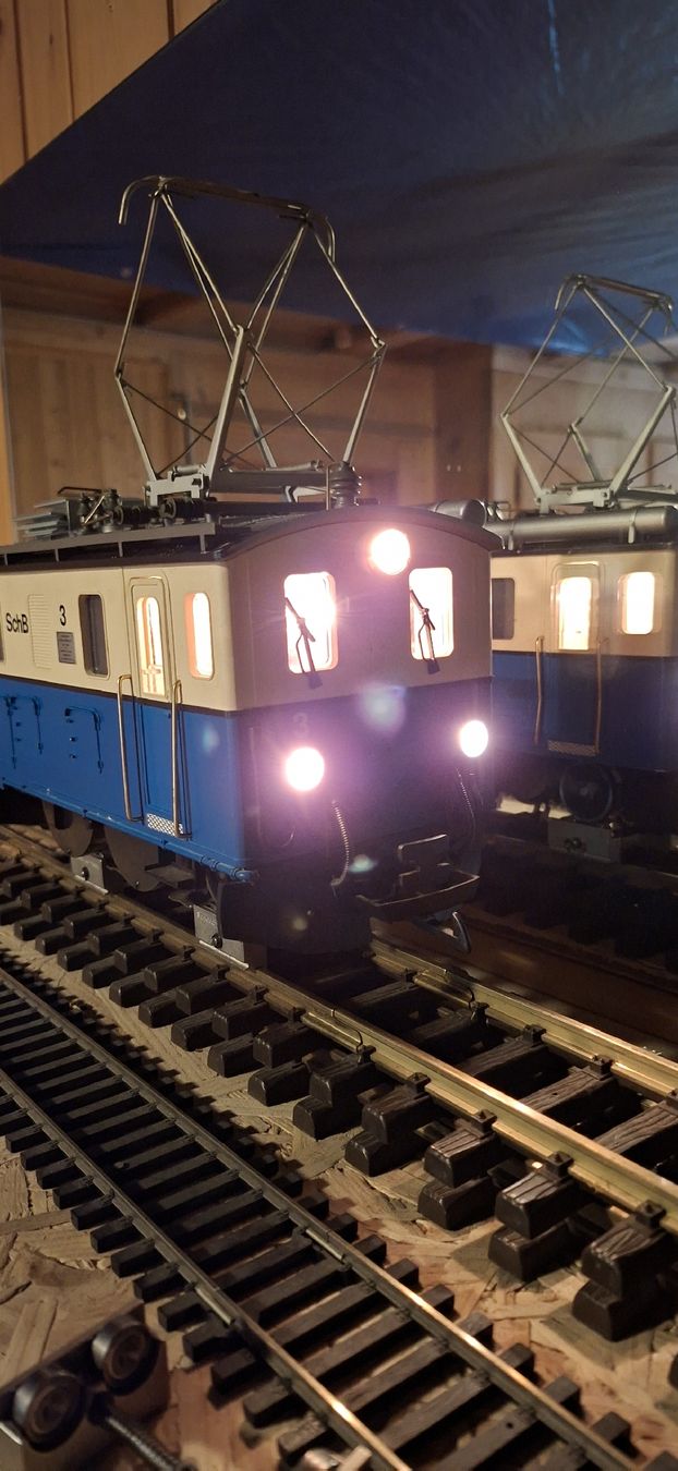 LGB Modelleisenbahnen: LGB Schöllenenbahn Zug – Gebraucht aus Münsingen von wd65 4
