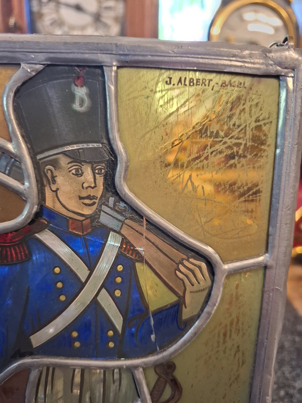 Tutte le decorazioni: Basel Stadt glas soldat – Difettoso da Motto Blenio venduto da Vigio 3