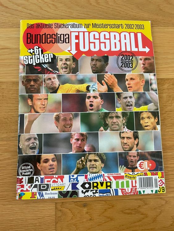 PANINI Fussball Bundesliga 20022003 ALBUM KOMPLETT Kaufen auf Ricardo