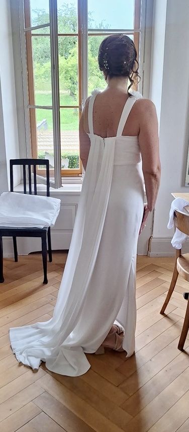 Pronovias Kleider: Robe de mariée 38/40 Ivoire – Neu (gemäss Beschreibung) aus Courtaman von Giusy2711 4