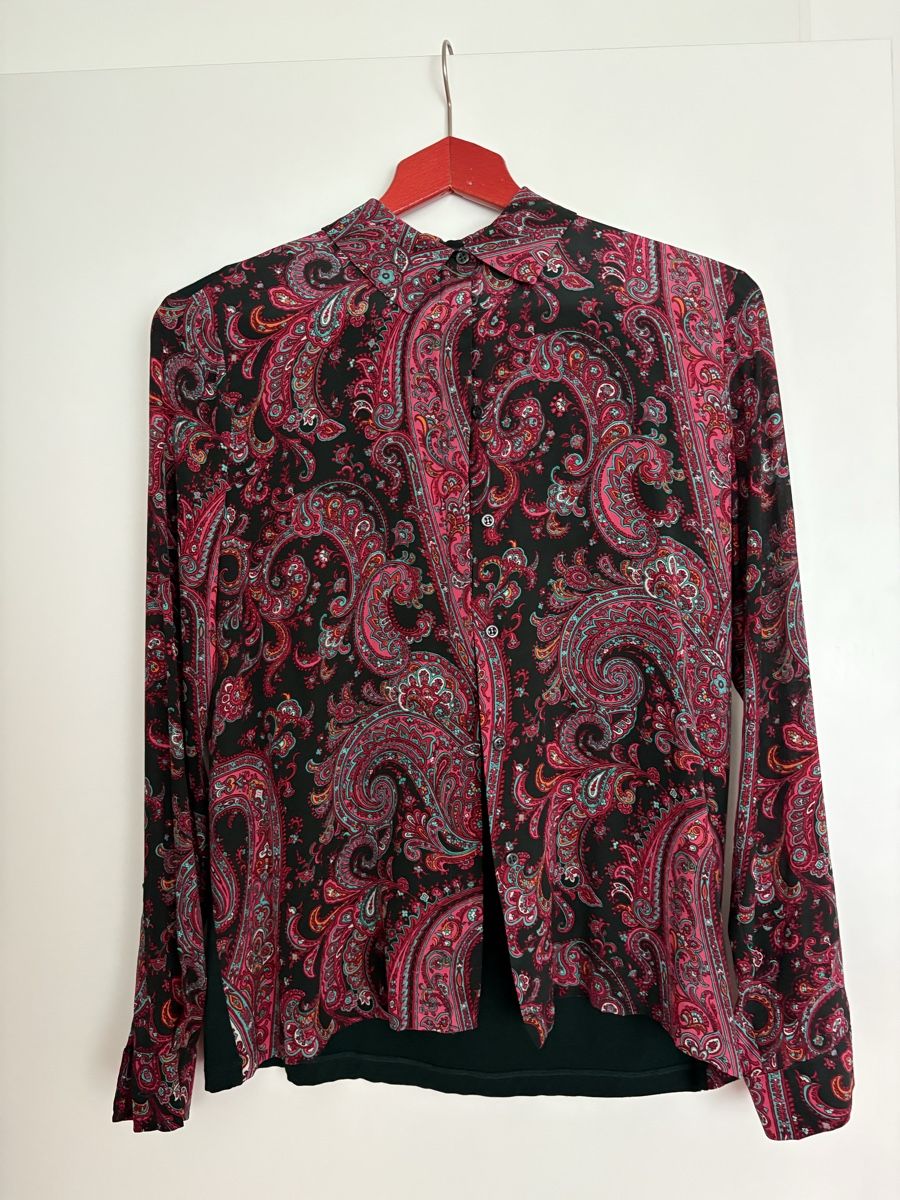 Max Mara Blusen: MaxMara Weekend Herbstbluse, Paisley Muster, Grösse S – Gebraucht aus Zürich von fioredivita
