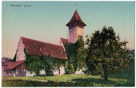 Kirche Scherzligen (Thun-Strättligen), um 1930