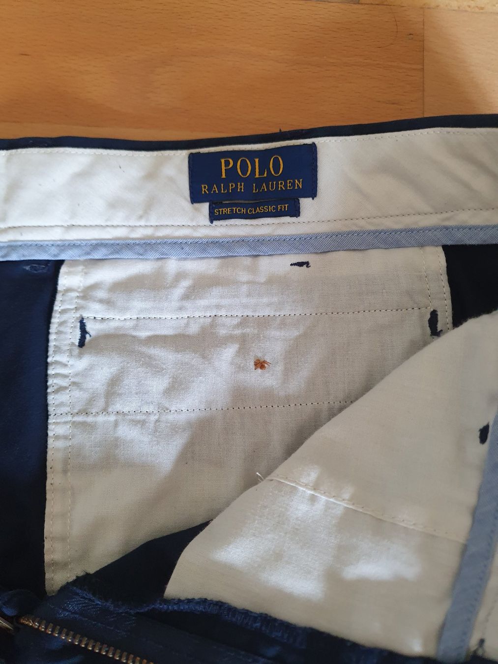 Ralph Lauren Pantaloni: Dunkelblaue Polo Ralph Lauren Shorts, Baumwolle – Usato da Zürich venduto da holzmage 2