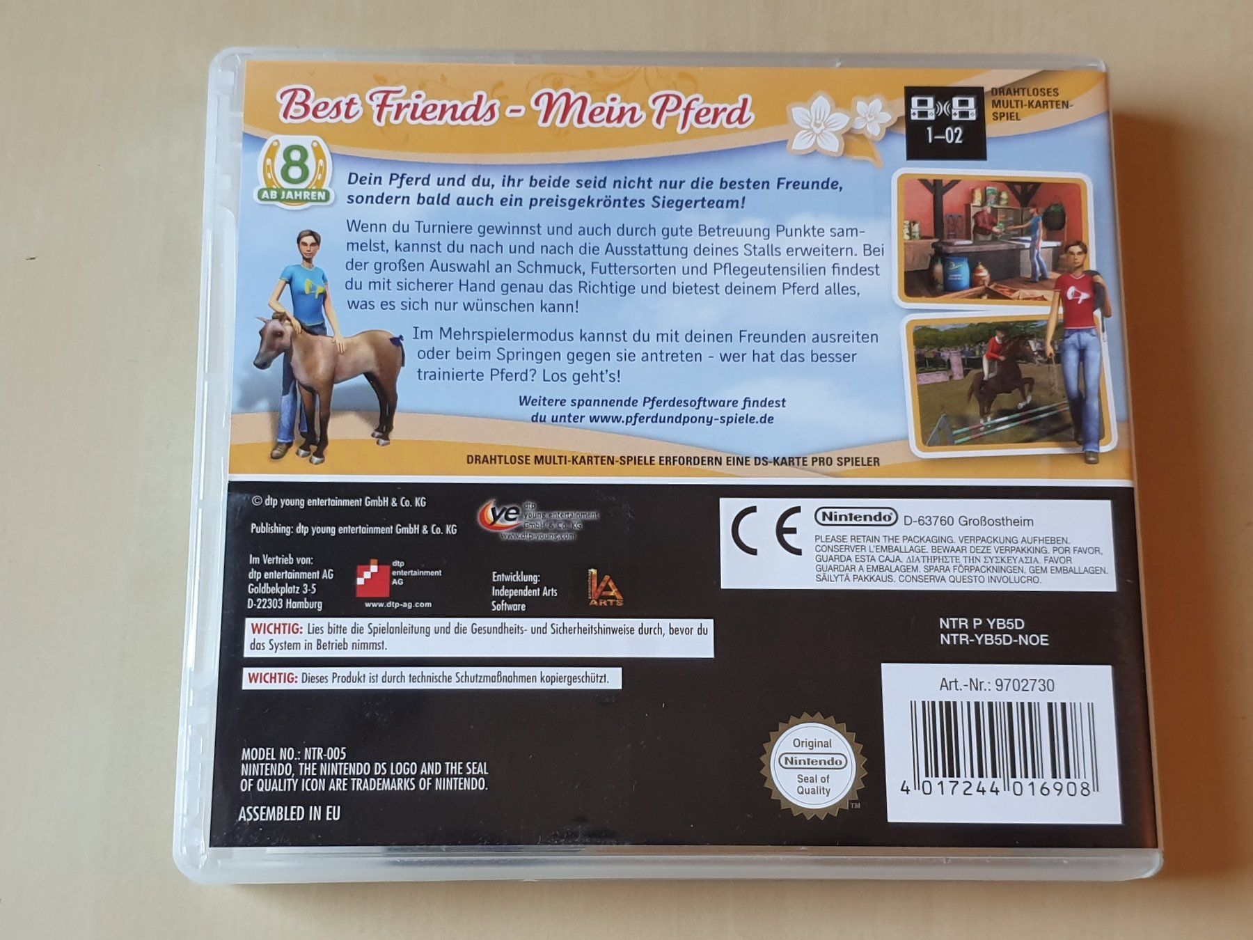 Nintendo Spiele: Best Friends Mein Pferd – Gebraucht aus Stansstad von collectorsshop 1