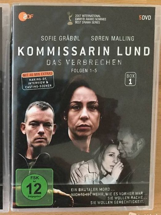 Alle DVDs: Kommissarin Lund - Das Verbrechen   (Box 1) – Gebraucht aus St. Gallen von elkapone