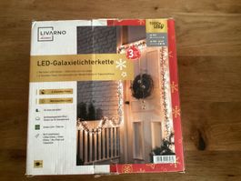LED-Galaxielichterkette, 1000 LEDs, 6m, Neu für Innen/Aussen