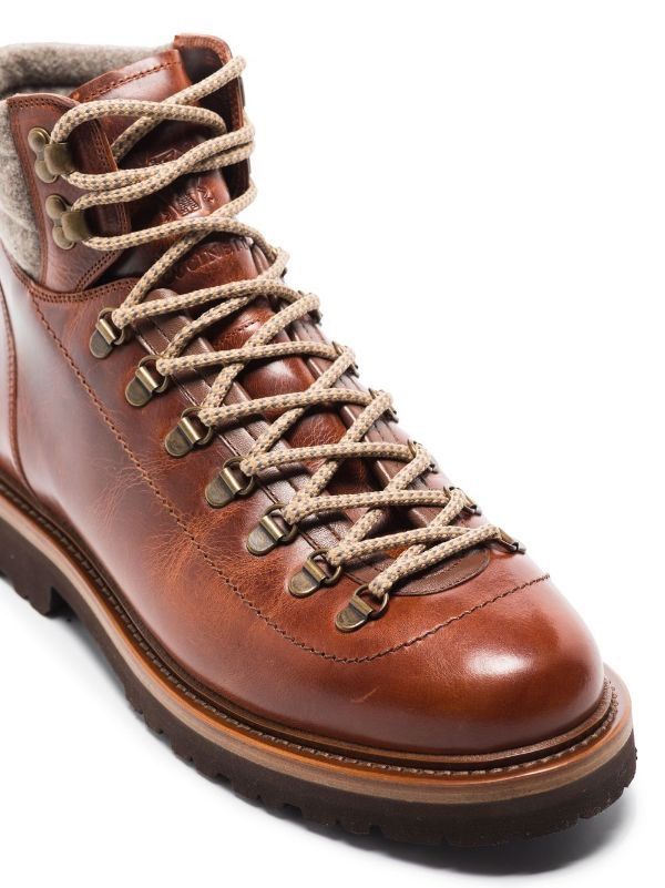 Brunello Cucinelli Scarpe da uomo: Brunello Cucinelli mountain-style boots – Usato da Zürich venduto da Laur29