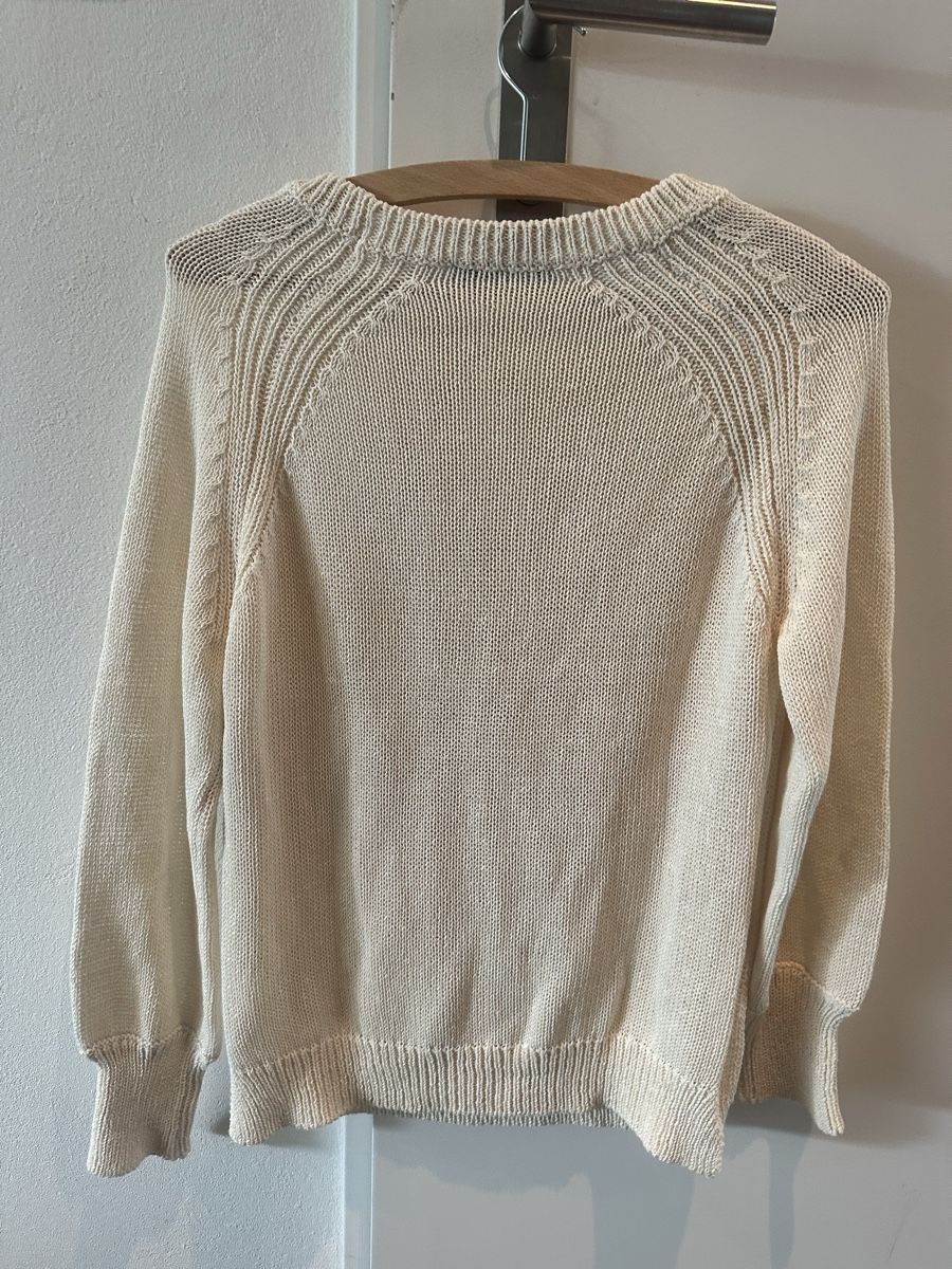 Gérard Darel Maglioni & Felpe: Gerard Darel Pullover, Gr. 1, Beige Baumwolle, Top Zustand! – Usato da Uettligen venduto da fabi1000 2