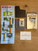 Metal Gear NES PAL-B OVP mit Karte