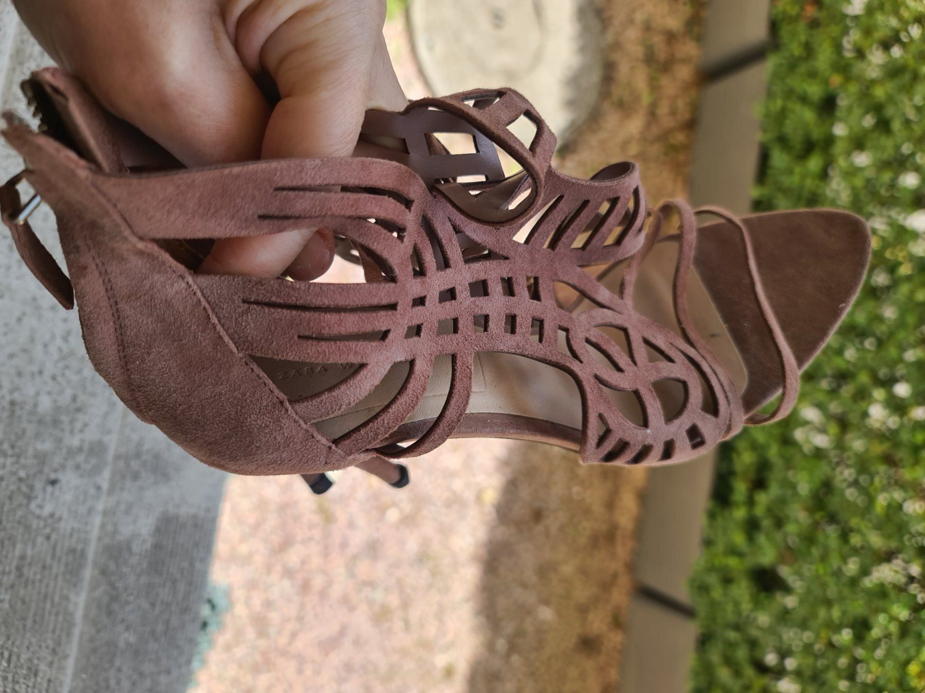 Zara Damenschuhe: Zara Wildleder Sandalen – Gebraucht aus Zürich von Fashionista00 6