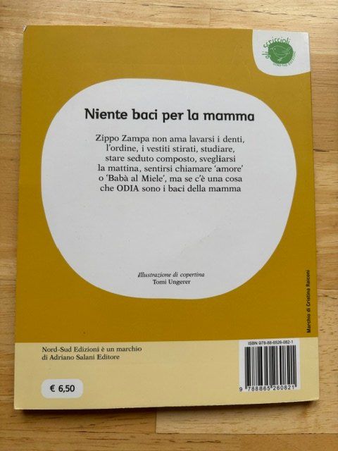 Libri: Tomi Ungerer - Niente baci per la mamma – Usato da Zürich venduto da kicconet 3