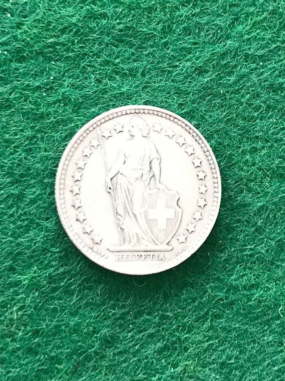 Tutti le monete: 50  Rappen  1914   vorz. – Usato da Viganello venduto da Plausch8 1