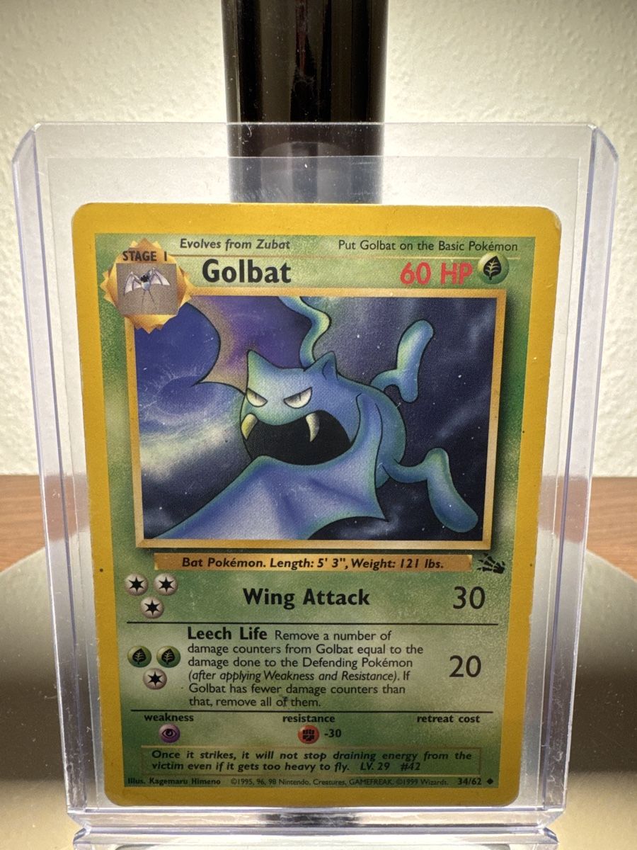 Pokémon Carte collezionabili: Carte Pokémon Golbat – Usato da Petit-Lancy venduto da Vizta