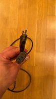Neuwertiges Netzkabel Schweiz Stecker auf EU Buchse, Top!