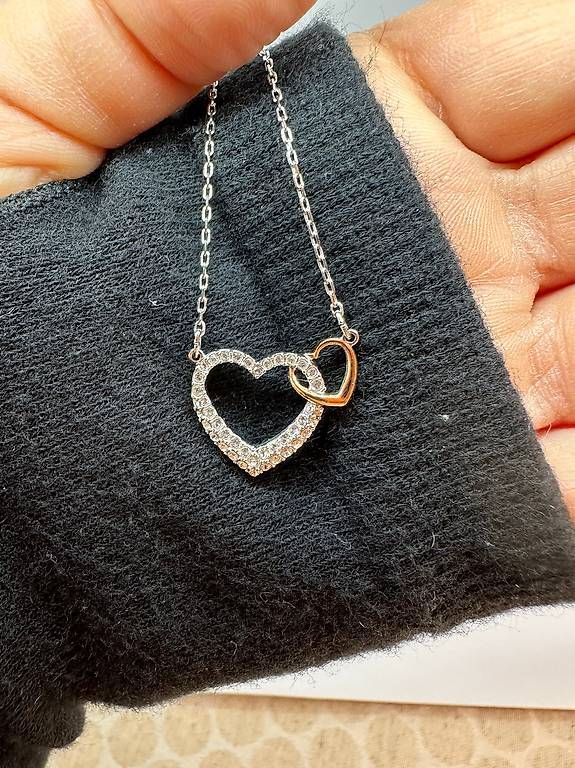 Catenine: Swarovski Kette Herz – Usato da Uzwil venduto da Calla03 1