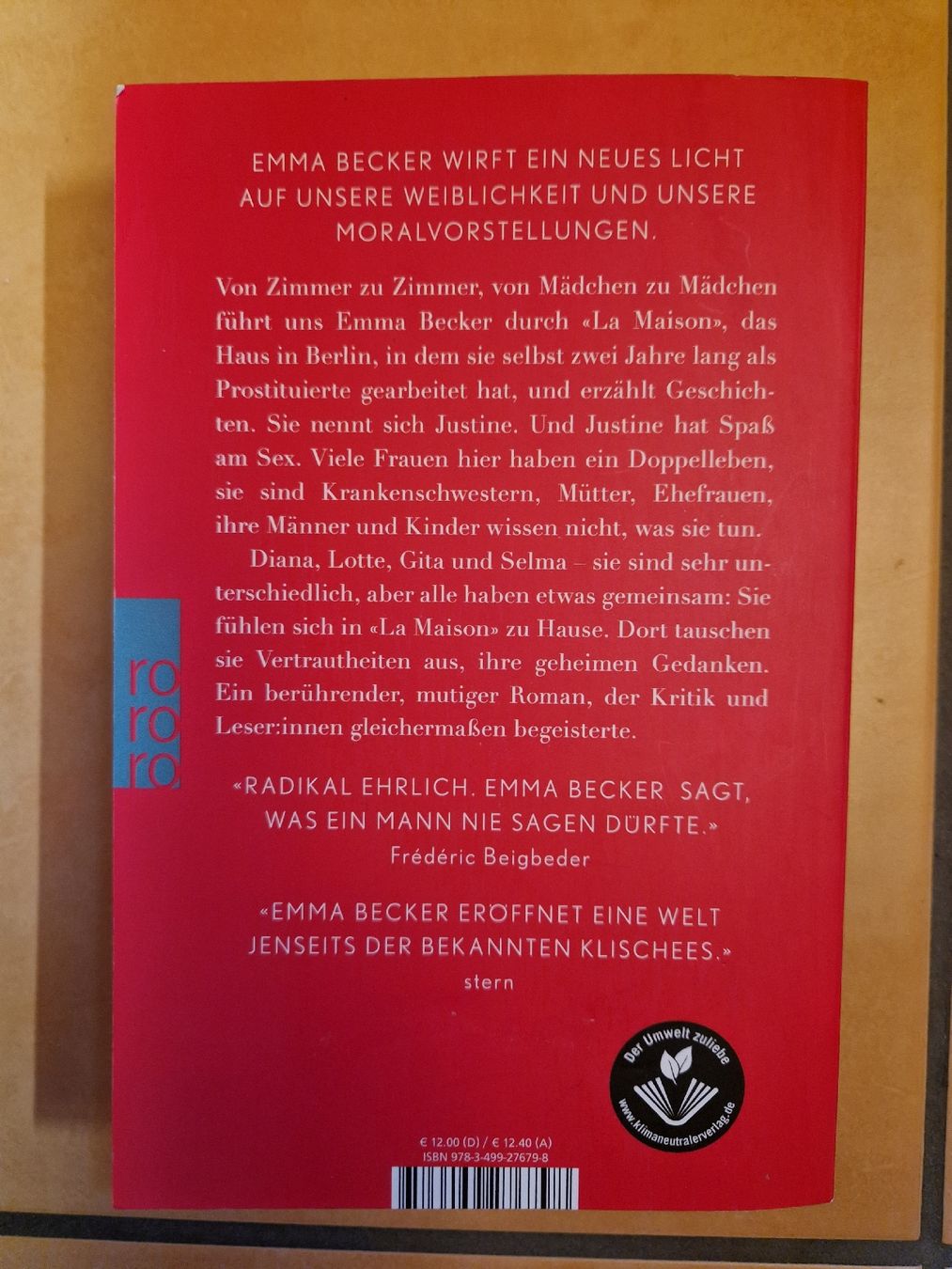 Libri: Emma Becker / La Maison – Usato da Lichtensteig venduto da Cocabana_16 1
