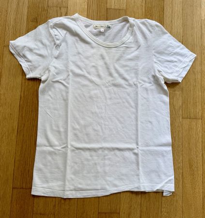 Merz b. Schwanen Classic White T-Shirt S Organic Cotton