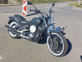 Yamaha XVS 650 Drag Star SilverTail Auspuff 29.4kw jg2003