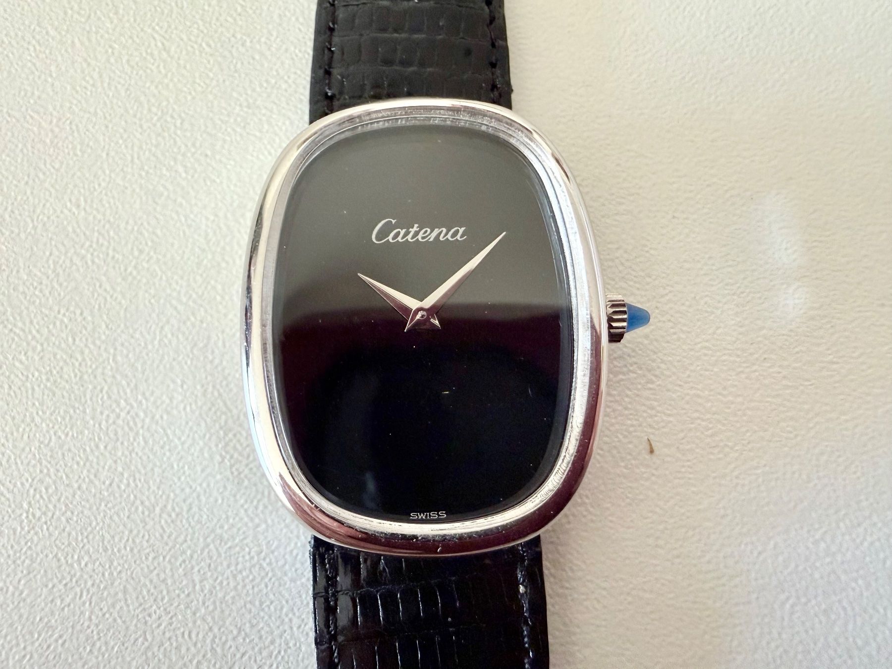 Orologi: CATENA "Ellipse" type, Plaqué or blanc, Mechanical, Swiss – Nuovo e nell'imballaggio originale da Le Mont-sur-Lausanne venduto da LycaGallery 1