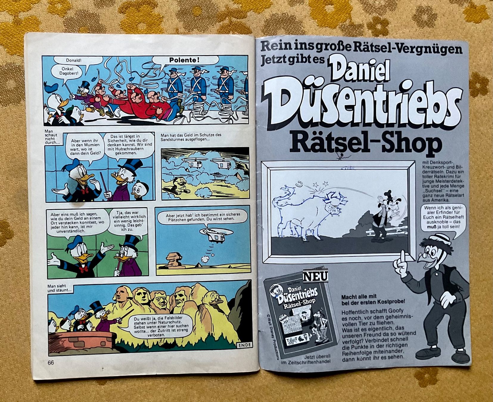 Comics: Donald Duck Sonderheft Nr 54 von 1978 – Gebraucht aus Endingen von nathan05 8