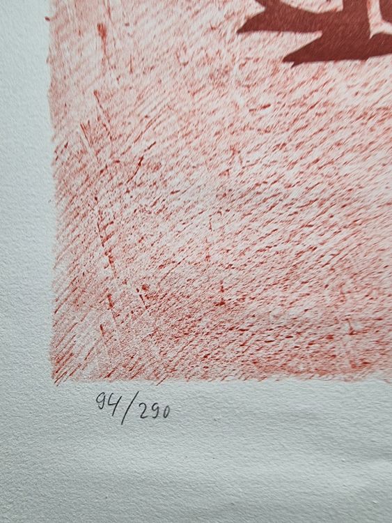 HANS SCHWEIZER LITHOGRAPHIE SIGNIERT NUMMERIERT 4