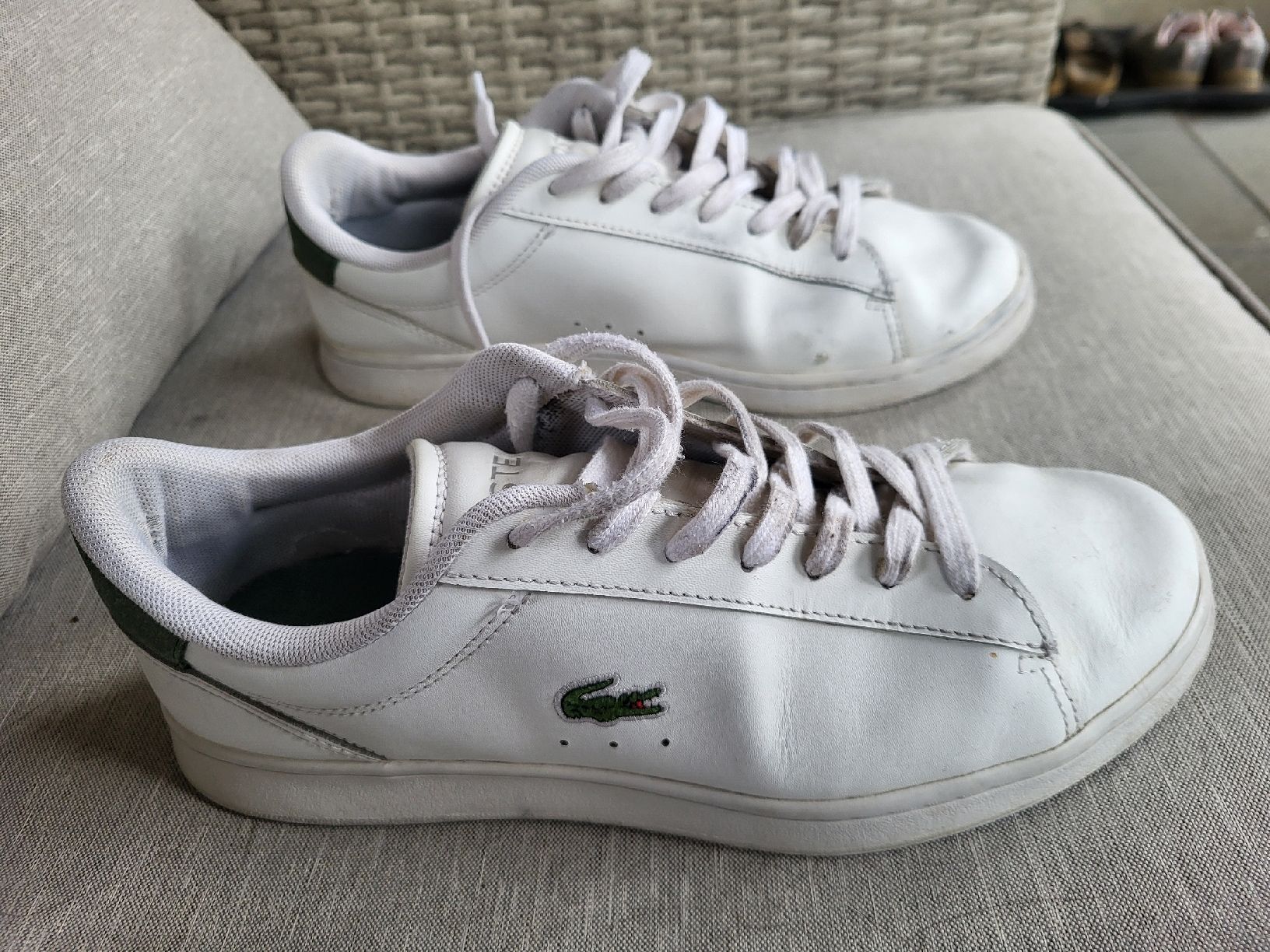 Scarpe da uomo: Baskets Lacoste blanches taille 40.5  – Usato da Movelier venduto da Gwadafab 3