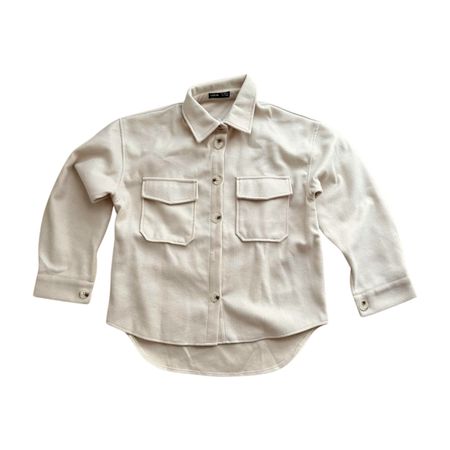 Shein Shacket Jacke Beige Gr. S – Perfekt für den Herbst!