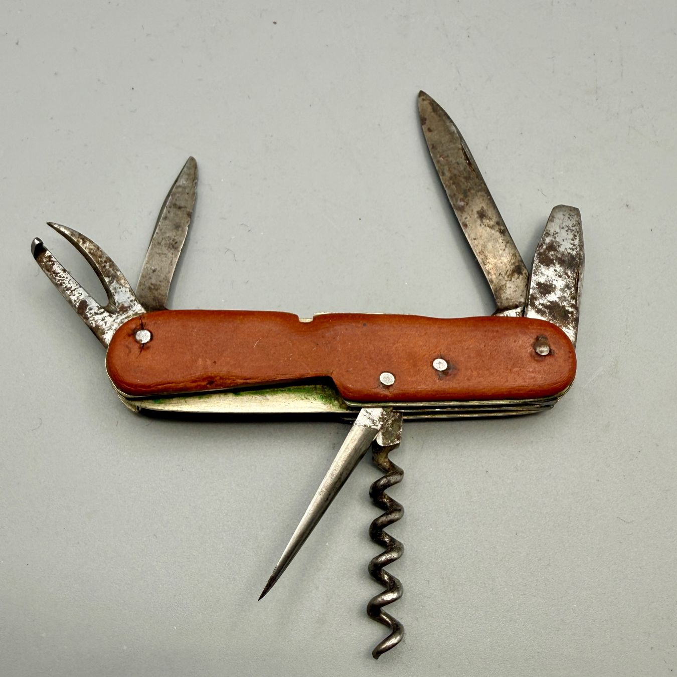 Taschenmesser: Altes Sackmesser W.Renz St.Gallen – Gebraucht aus Ueberstorf von Brocandi 2