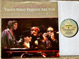 Maxi UK Dionne & Friends Elton John Stevie Wonder  GEWASCHEN