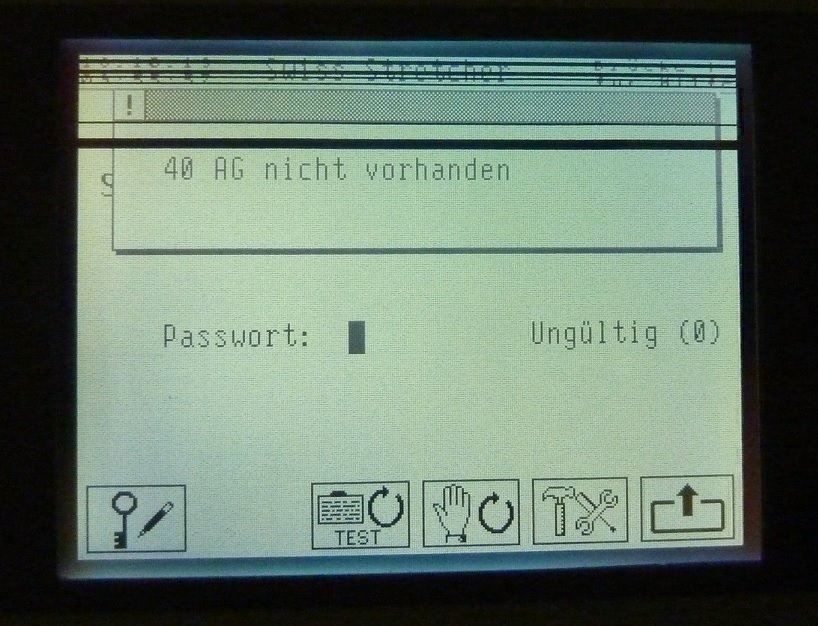 Siemens Componenti elettronici: Siemens Operator Panel  OP25 / A – Usato da Lohn-Ammannsegg venduto da xymark 3