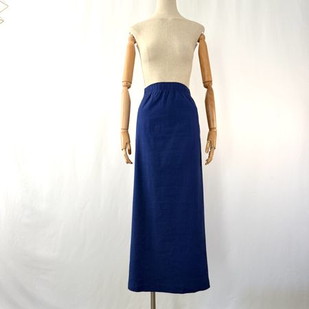 CHRISTA DE CAROUGE Blue Skirt