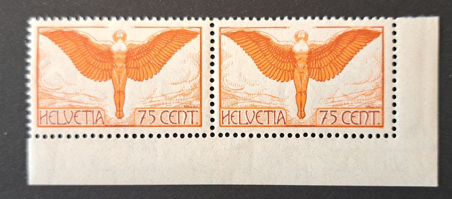 Tutti i francobolli: Flugpost F11 im Paar postfrisch – Usato da Unterägeri venduto da PhilatelieStudiger