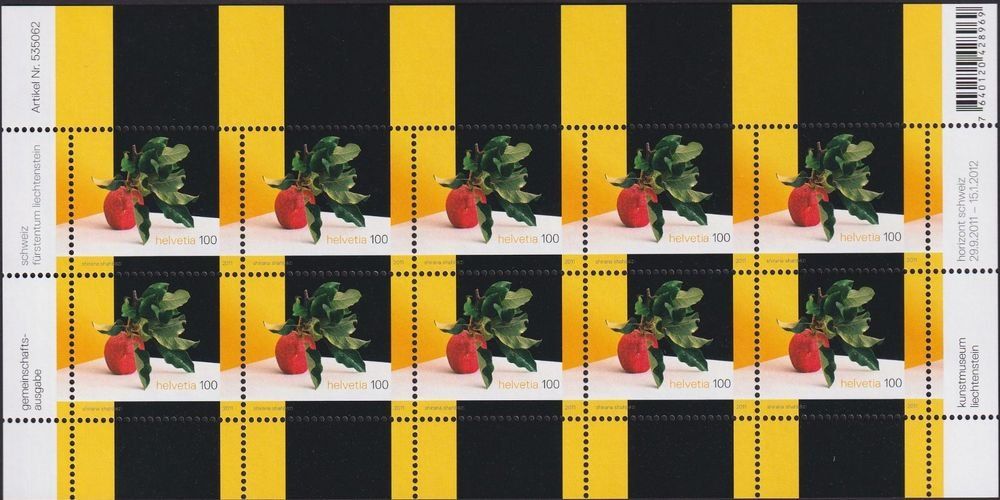 Tutti i francobolli: 2011 Bogen Gemeinschaftsausgabe CH/FL** postfrisch  KW 30.- – Nuovo (secondo la descrizione) da Eggersriet venduto da stamp303